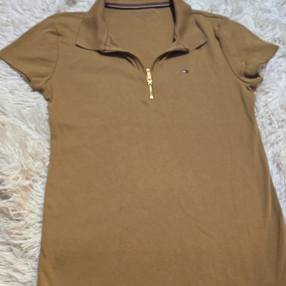 Tommy Hilfiger slim fit essential zip polo